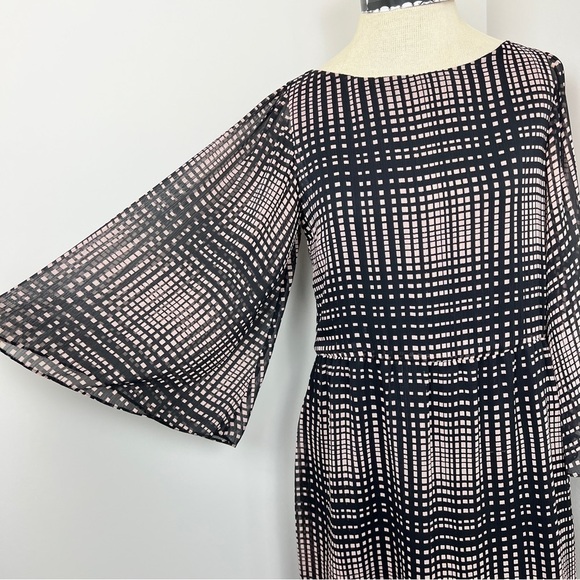 Alice + Olivia Tartan Plaid Print Mini Dress Size S (231) - Picture 2 of 6